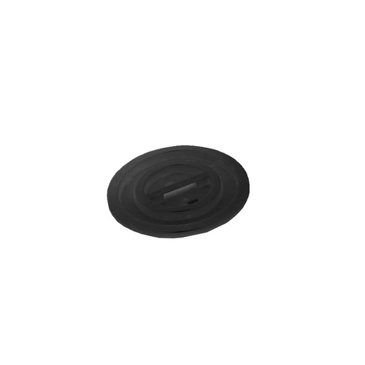 COPERCHIO PER BIDONE PER RIFIUTI NERO 50 lt