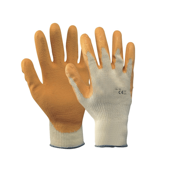 GUANTO POLIESTERE/LATTICE Tg. 9 - 12 paia