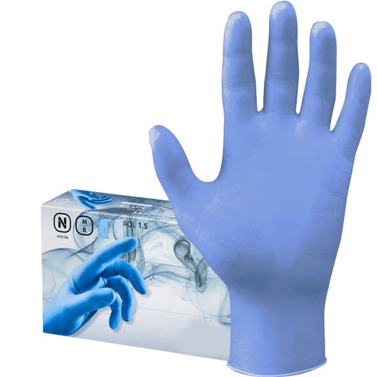 GUANTO MONOUSO IN NITRILE Tg. S - confezione 100 pezzi