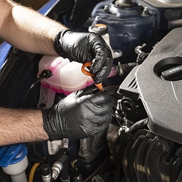 GUANTO IN NITRILE SPESSORATO 'AREXONS' Tg. M - confezione 50 pezzi