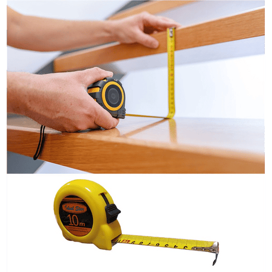 FLESSOMETRO IN ABS IDEAL STAR mt 3x19 mm - IDEAL STAR