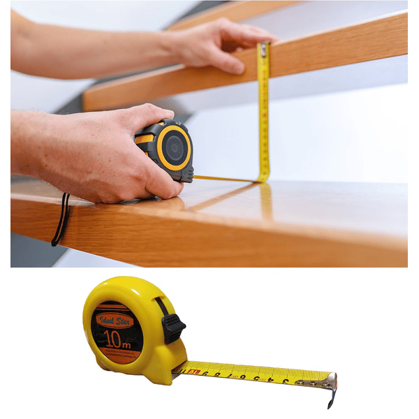 FLESSOMETRO IN ABS IDEAL STAR mt 3x19 mm - IDEAL STAR