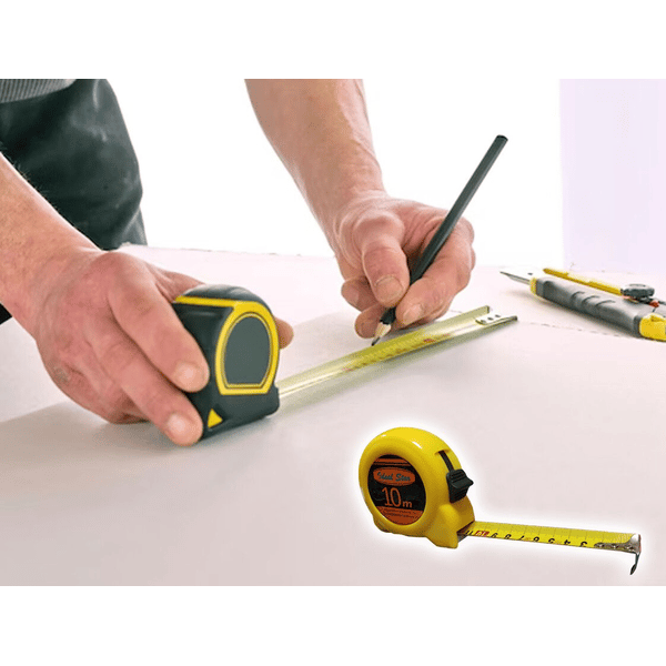 FLESSOMETRO IN ABS IDEAL STAR mt 3x19 mm - IDEAL STAR