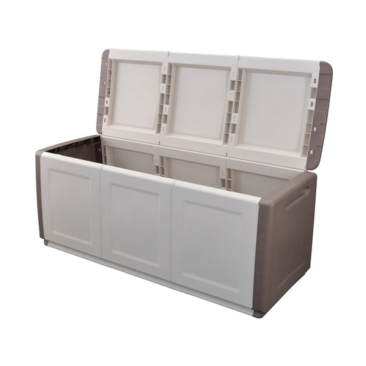 BAULE PORTATUTTO cm 138 x 53 x H 57 - tortora/ecru  - ARTPLAST
