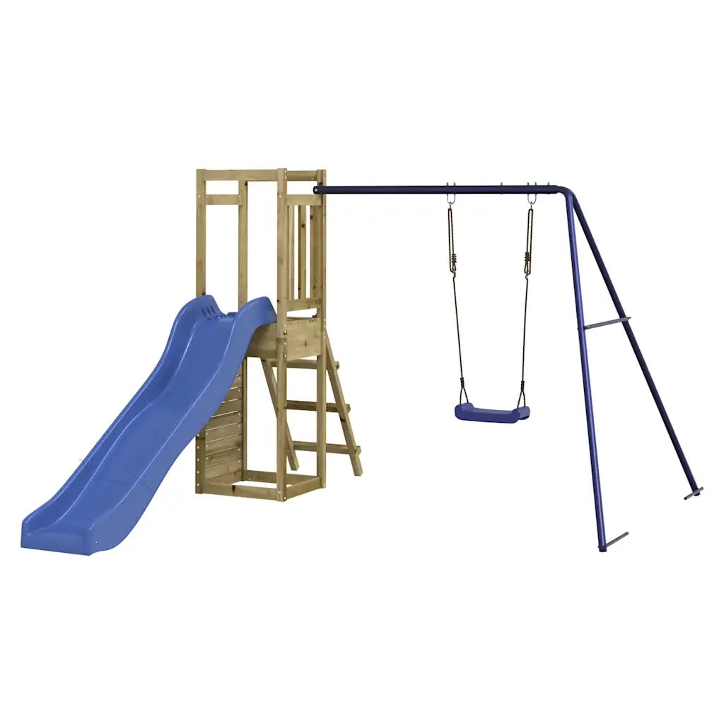 Set da Gioco da Esterno in Legno di Pino Impregnato CFW4783864