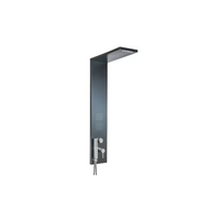 PARETE ATTREZZATA MULTIFUNZIONE MOD. TREND- Nero Opaco Matt- METAF- pezzi 1