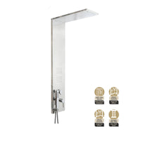 PARETE ATTREZZATA MULTIFUNZIONE MOD. TREND- Inox Lucido- METAF- pezzi 1