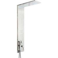 PARETE ATTREZZATA MULTIFUNZIONE MOD. TREND- Inox Lucido- METAF- pezzi 1