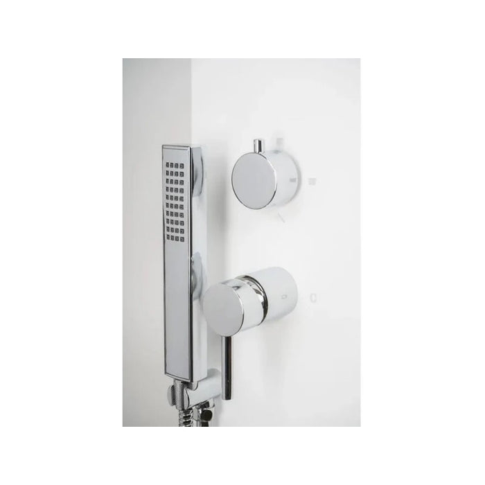 PARETE ATTREZZATA MULTIFUNZIONE MOD. TREND- Bianco Opaco Matt- METAF- pezzi 1