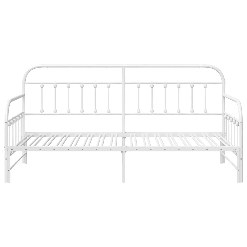 Struttura per letto di giorno-Giroletto Bianco 90 x 190 cm