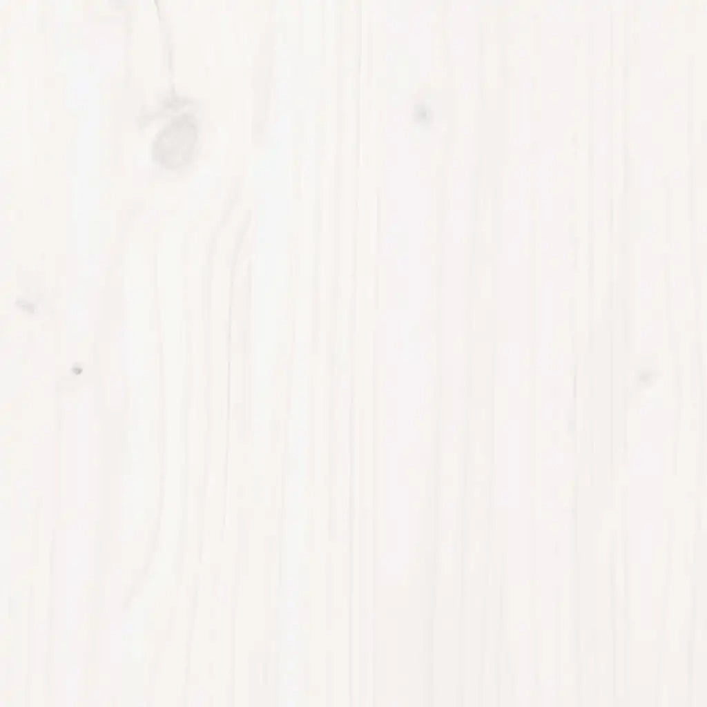 Giroletto senza Materasso Bianco 140x200 cm Legno Massello Pino 3323261