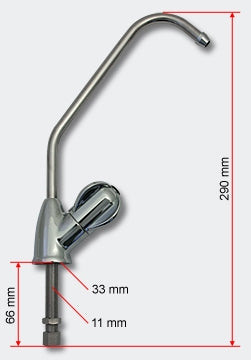Rubinetto da bagno da cucina ad osmosi inversa argento 2316008