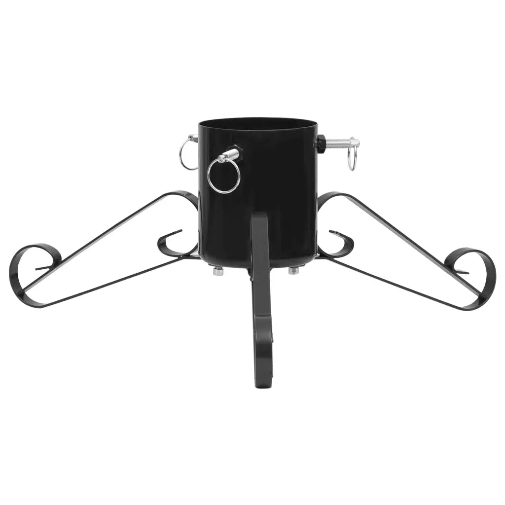 Base per Albero di Natale-Supporti per alberi di natale Nera 58x58x21 cm