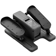 Mini Ellittica Portatile 41x36x16 cm Modalità Manuale-Automatica 12 Velocità in HIPS e Acciaio Nero