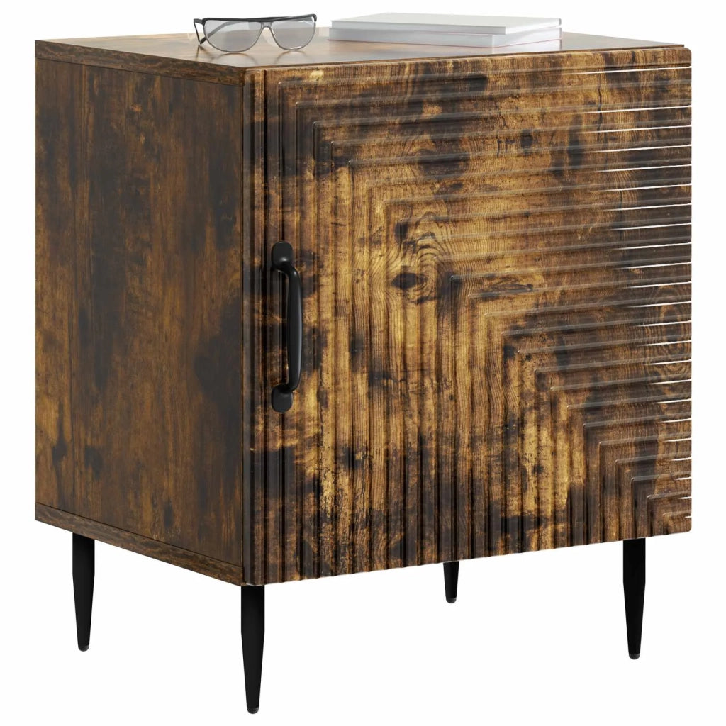 Armadio da Notte 2 pcs Rovere Fumo 43 x 34,5 x 50 cm 894806