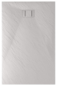 Piatto Doccia 70x140 cm Effetto Pietra Stone Bianco