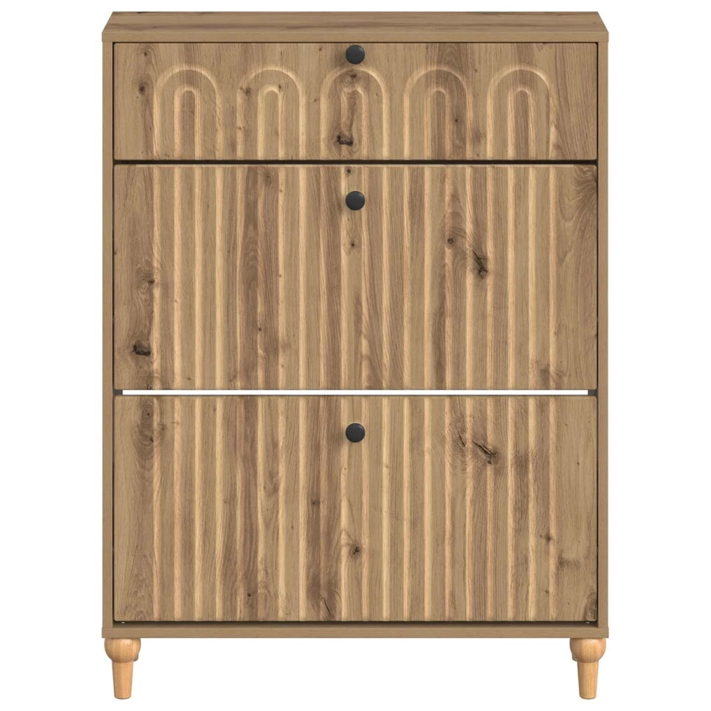 Mobile per scarpe ALKMAAR 78 x 24 x 103 cm Legno ingegnerizzato 896224