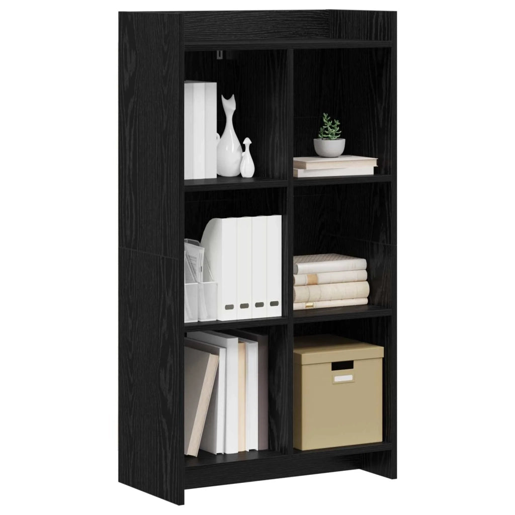 Libreria Rovere Nero 59 x 30 x 111 cm Legno ingegnerizzato 8011284