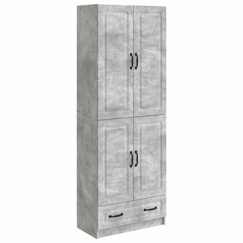 Set di armadi 2 pcs Grigio Cemento Legno ingegnerizzato 3416937
