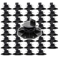 Set 40 supporti per pavimenti galleggianti, Altezza regolabile 33-64mm Max 2700 kg, Piedini Decking