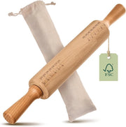 Rolla pasta con manico - Legno di quercia - 42cm
