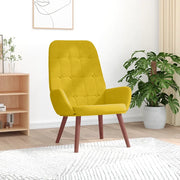 Poltrona Relax Giallo in Velluto 4102639