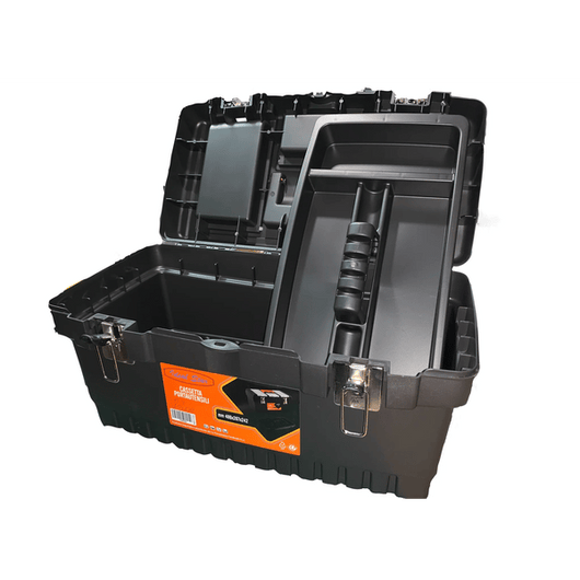 CASSETTA PORTAUTENSILI IDEAL STAR CHIUSURA IN METALLO 413x212x186 mm - IDEAL STAR