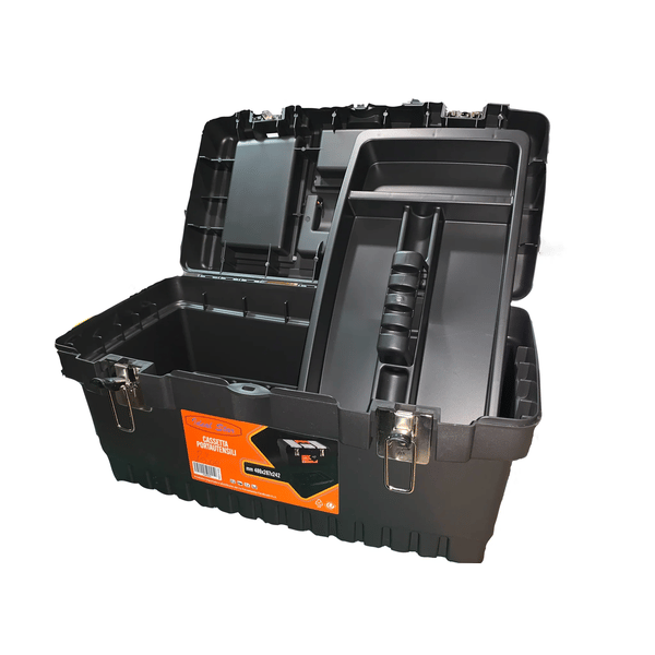 CASSETTA PORTAUTENSILI IDEAL STAR CHIUSURA IN METALLO 413x212x186 mm - IDEAL STAR