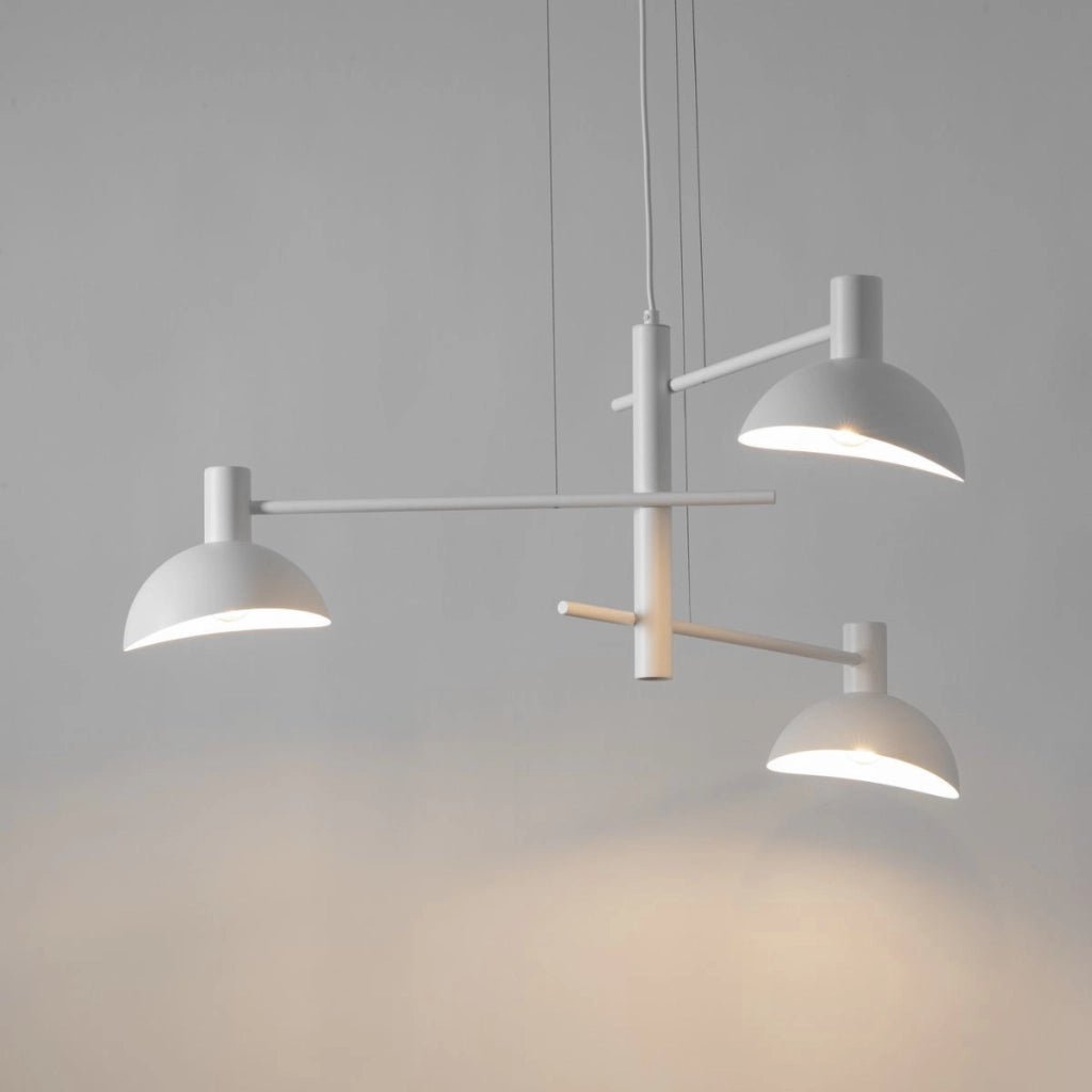 Lampadario moderno decorativo Sigma Artis 3xE14 bianco