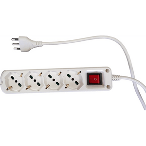 MULTIPRESA CON INTERRUTTORE IDEAL STAR 3 posti - IDEAL STAR