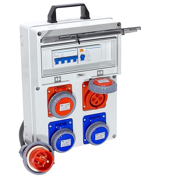 QUADRO DI DISTRIBUZIONE 220V/380V CON PULSANTE DI EMERGENZA IDEAL STAR cm 330X220X150 - IDEAL STAR