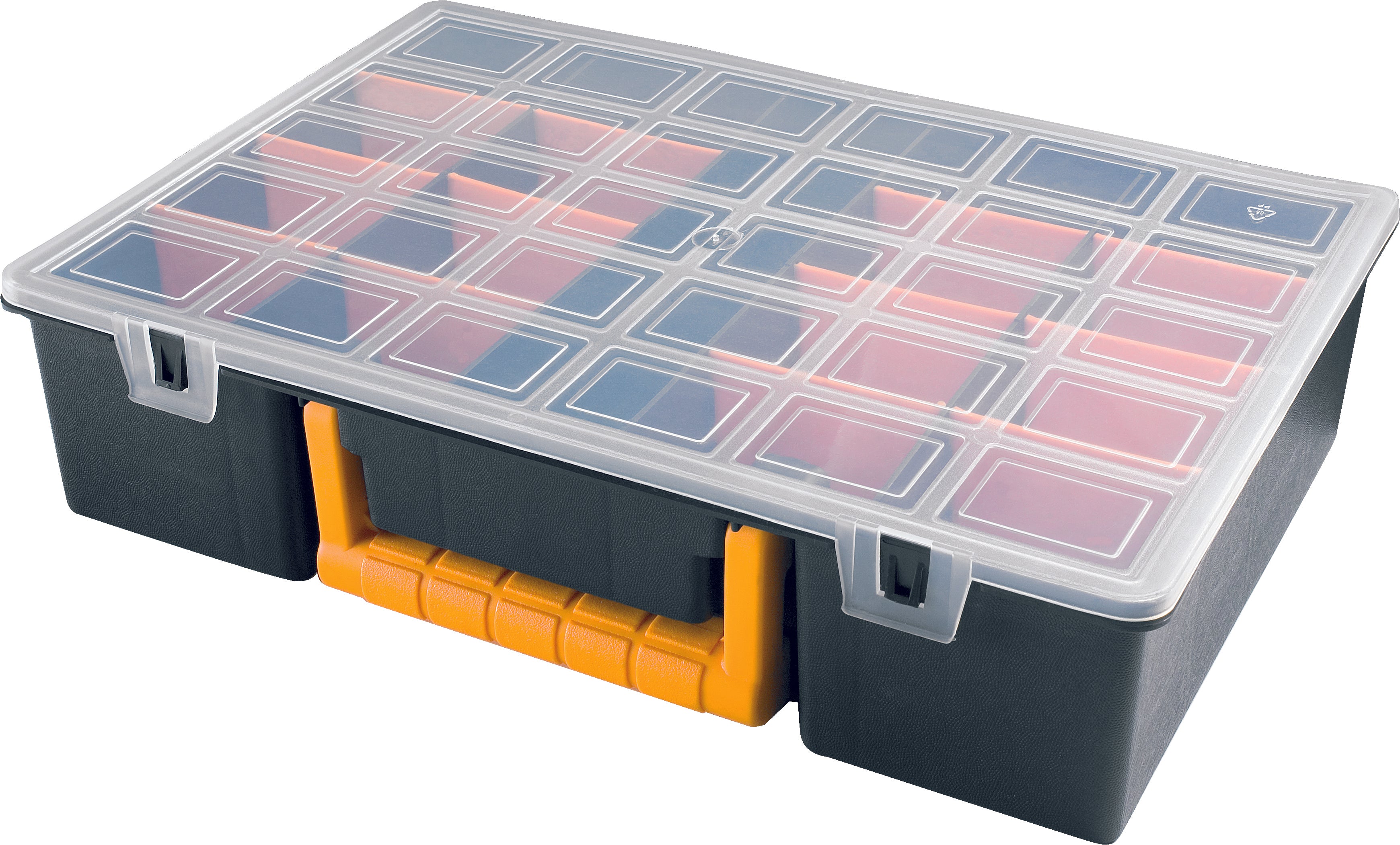 VALIGETTA PORTAMINUTERIA cm 36 x  25 x  8 - 16 scomparti  - ARTPLAST