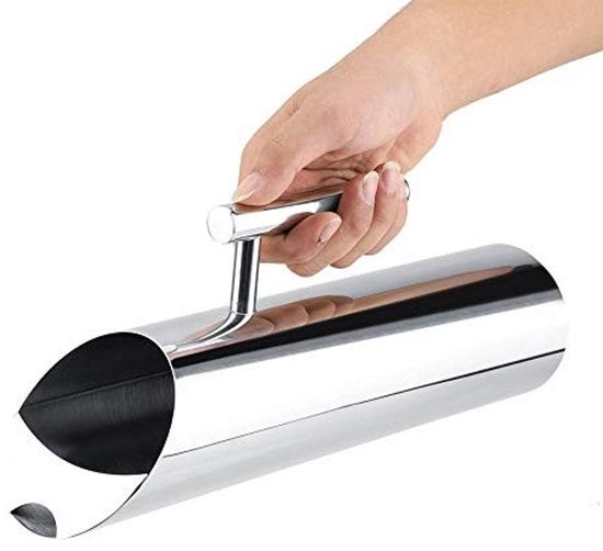 Giocagno in Acciaio Inossidabile - Maniglia Ergonomica - Capacità di 2 Litri - Adatto per Acqua Fredda e Calda - Ideale per Bevande - Colore Argento