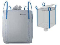 SACCONE IN POLIPROPILENE VALVOLA DI SCARICO+ BOCCA CARAMELLA- - cm.91x91x120 - portata kg.1500 - 5 pezzi T-REX