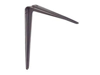 MENSOLA NERVATA- - mm.200x250 colore grigio - 20 pezzi