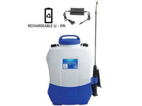 POMPA A ZAINO A BATTERIA LITHIUM 8 LI-ION LT.8- - cm.28x17x45h. - 1 pezzi