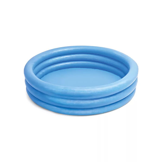 Intex PISCINA TONDA GONFIABILE CRYSTAL BLU  cm. 114x25 h (lt. 156)