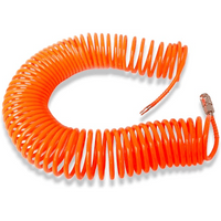 TUBO A SPIRALE CON RACCORDI A BAIONETTA IDEAL STAR Ø 6x8 mm - 10 mt - IDEAL STAR