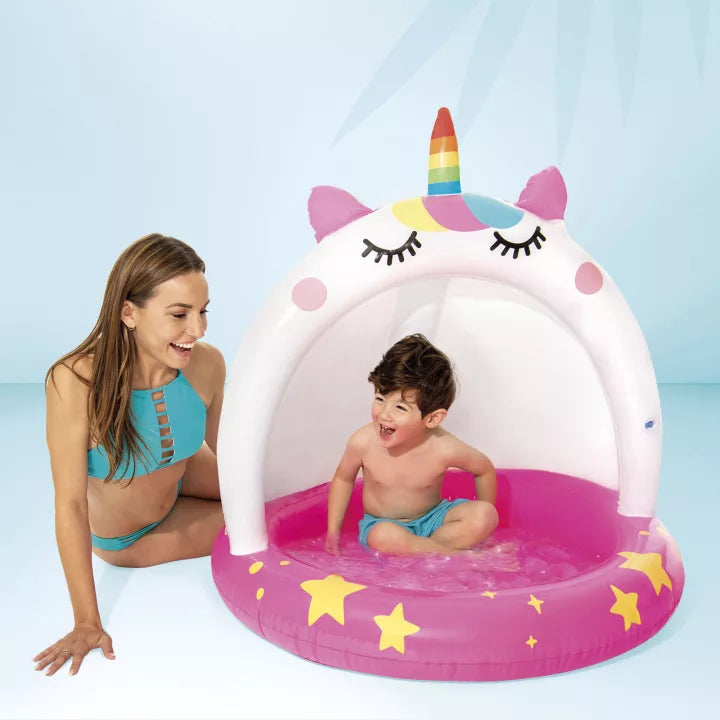 Intex PISCINA TONDA GONFIABILE BABY CATICORN  Ø cm. 102x102 h (lt. 45)