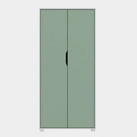 MOBILE 2A MULTIUSO 78X36X170 CM VERDE SALVIA- 1,0 pz