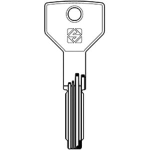 SILCA CS197 CHIAVE PUNZONATA OTTONE- 5,0 pz