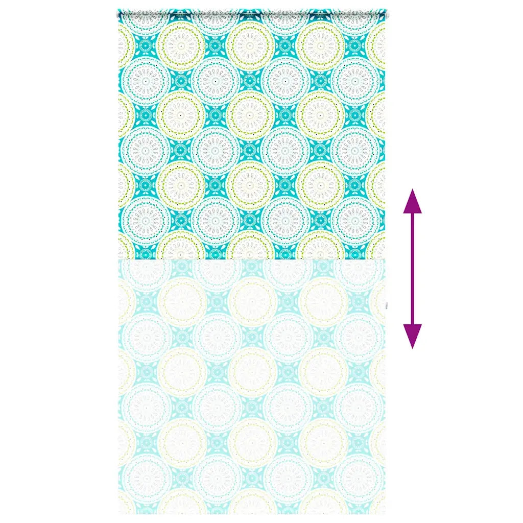 Tenda a Rullo Doccia con Cassonetto 120x240cm Larghezza Tessuto 4015003