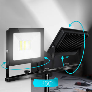 Alogeno Led Su Treppiede 2x20w Rsl001-20n