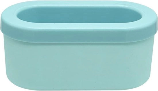 Molli Cubi con Coperchio - Tipo Pressione Facile Rilascio - 2 in 1 - Secchio di Ghiaccio in Silicone