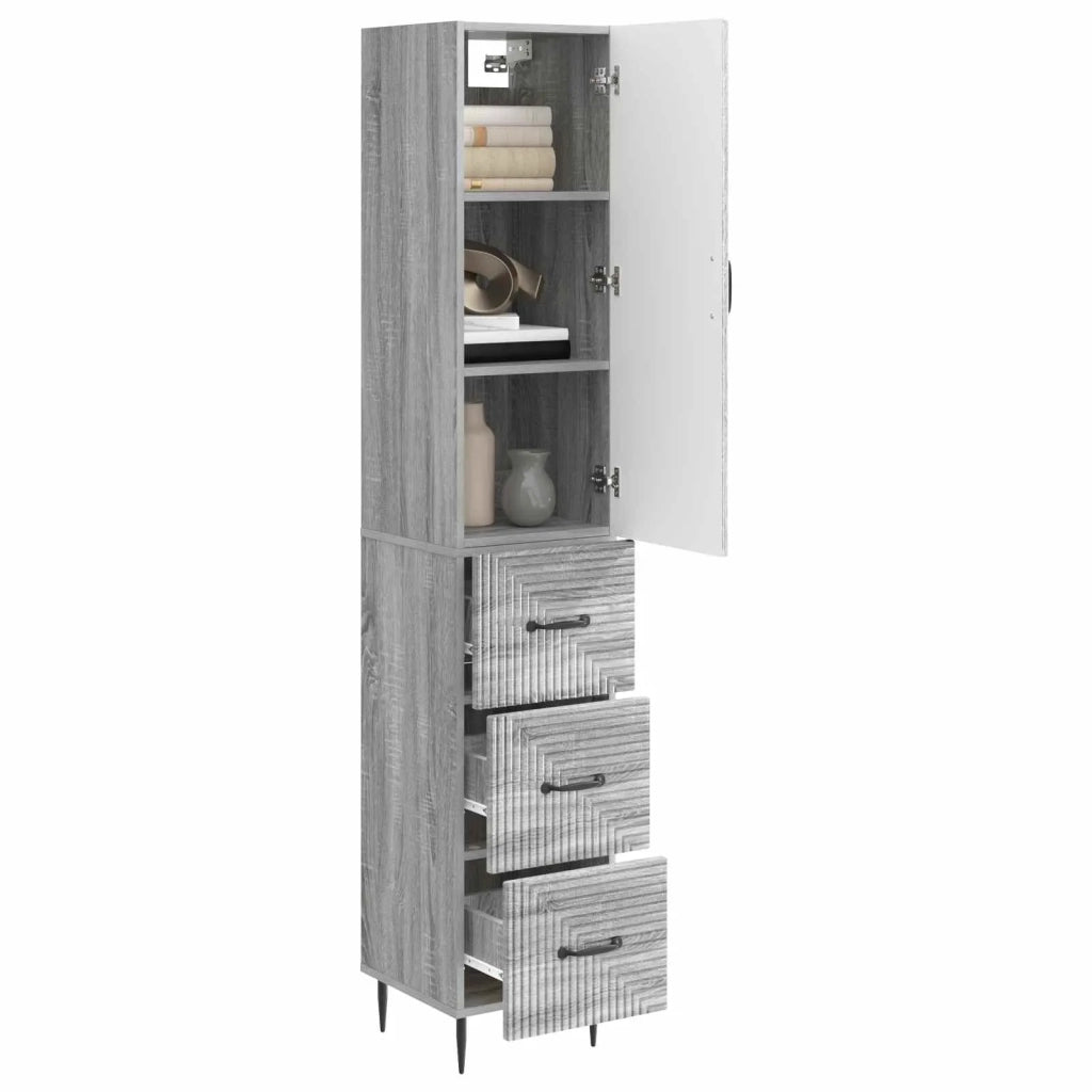 Set di armadi 2 pz 33 x 34,5 x 90 cm Legno ingegnerizzato 3416652