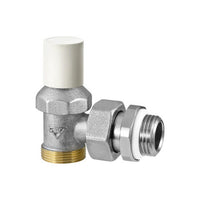 DETENTORE AD ANGOLO PER TUBO RAME O POLIETILENE- 3/8- RBM- pezzi 1