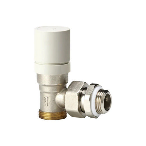 VALVOLA TERMOSTATICA AD ANGOLO PER TUPO RAME O POLIETILENE- 3/8- RBM- pezzi 1