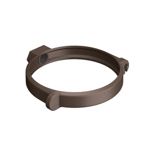 COLLARINO PER TUBO PLUVIALE- Diam. 80 Marrone- EDILP- pezzi 1