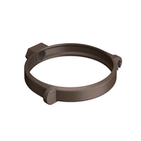 COLLARINO PER TUBO PLUVIALE- Diam. 100 Marrone- EDILP- pezzi 1