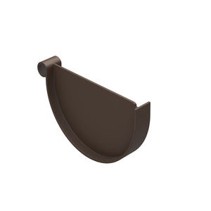 TESTATA P/GIUNTO C/SCARICO DA INCOLLARE PER CANALE GRONDA- Marrone- EDILP- pezzi 1